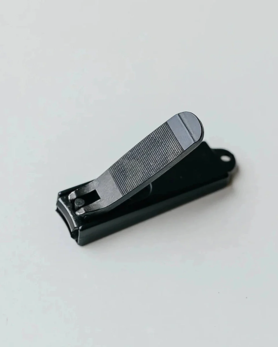 Black Carbon Steel Nail Clipper - Image 2