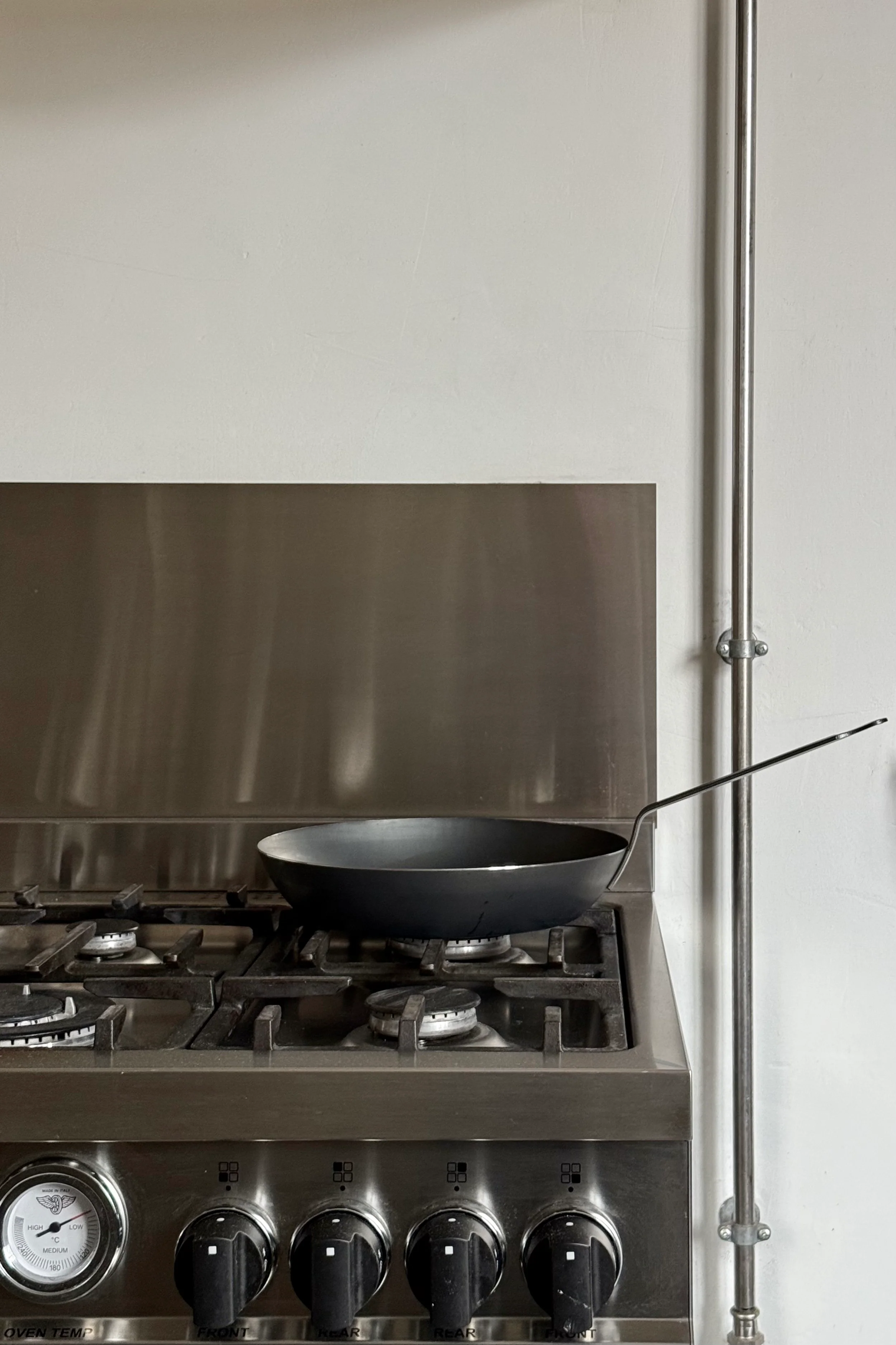 Black Steel Frypan // Induction
