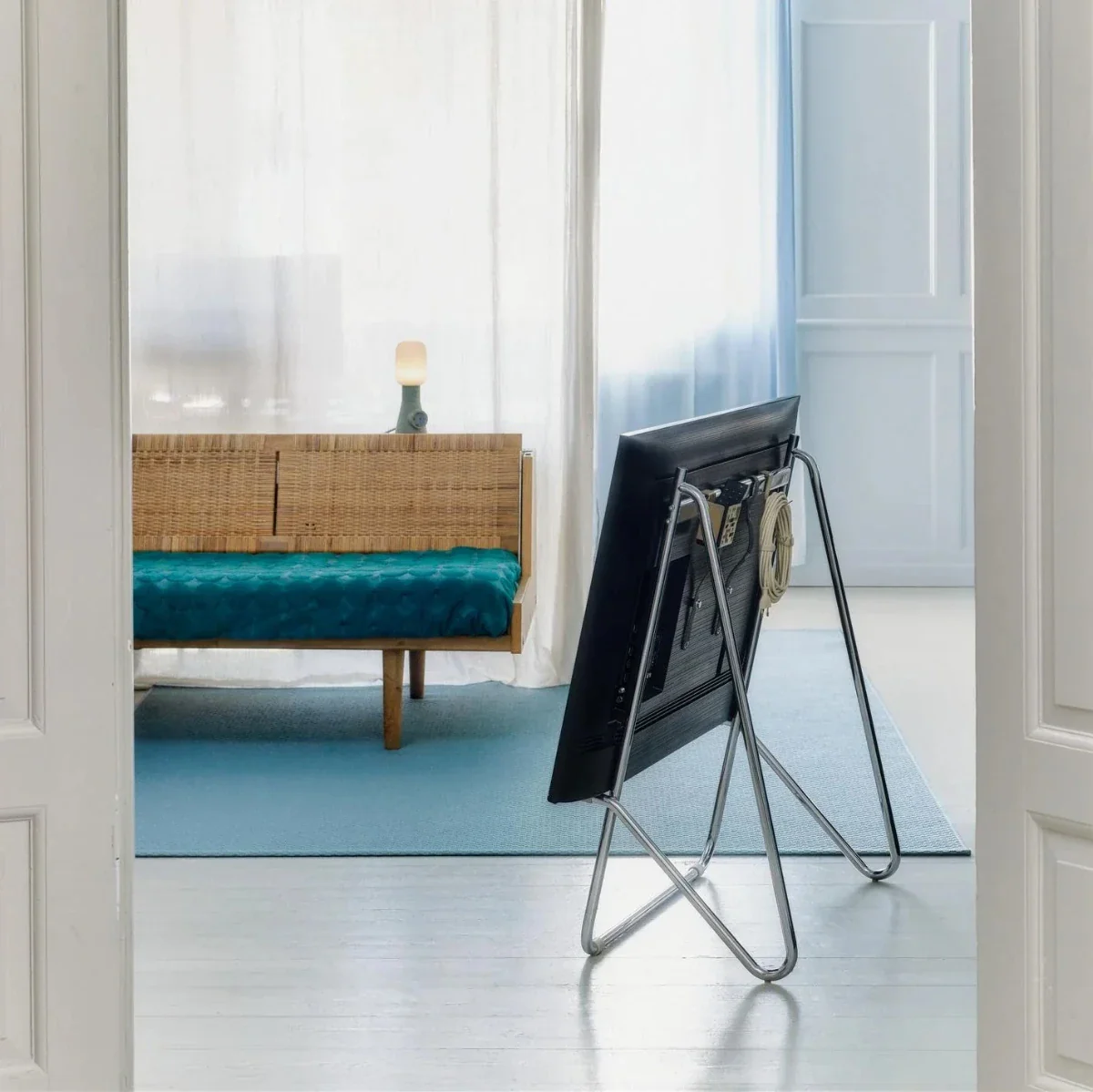 Bloom TV Stand // Chrome - Image 6