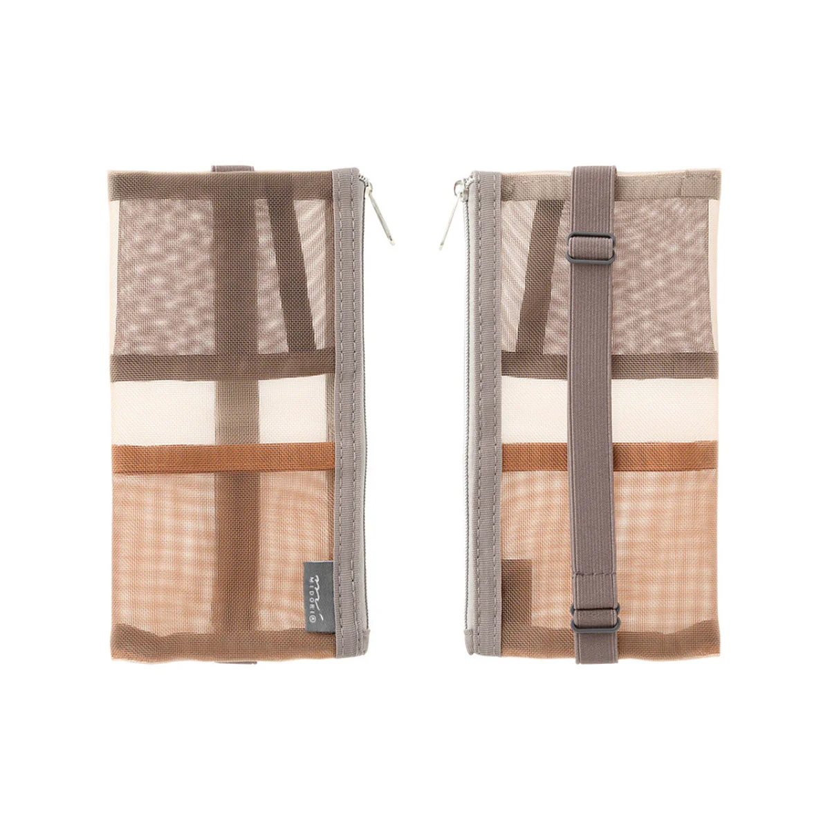 Book Band Pen Case [B6/A5] Mesh - Image 3
