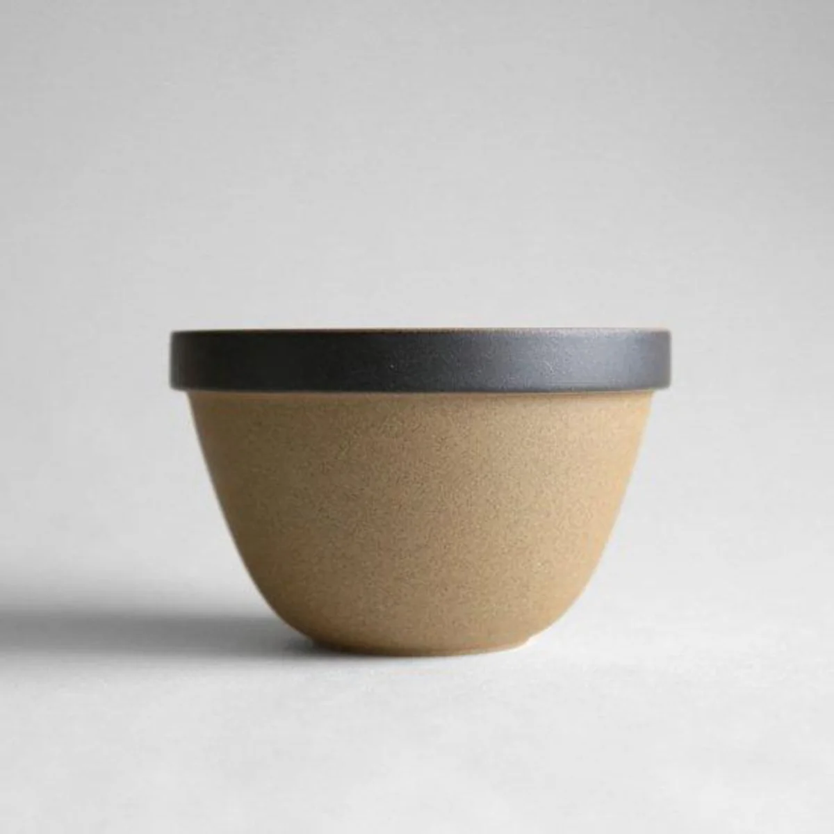 Deep Round Bowl // Black // Two Sizes