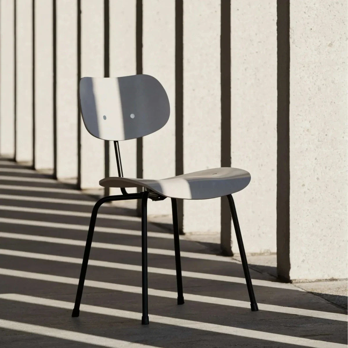 Eiermann SE68 Dining Chair // Light Grey - Image 3