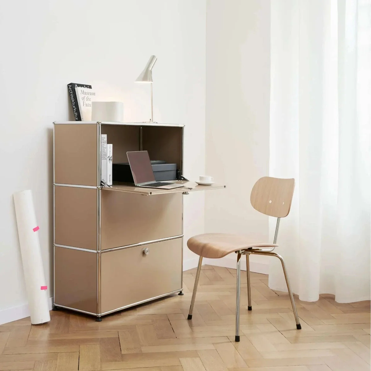 Eiermann SE 68 Dining Chair // Oak - Image 4
