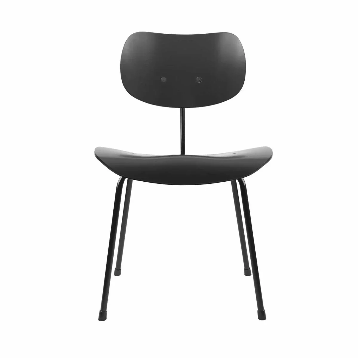 Eiermann SE 68 Dining Chair // Black - Image 2