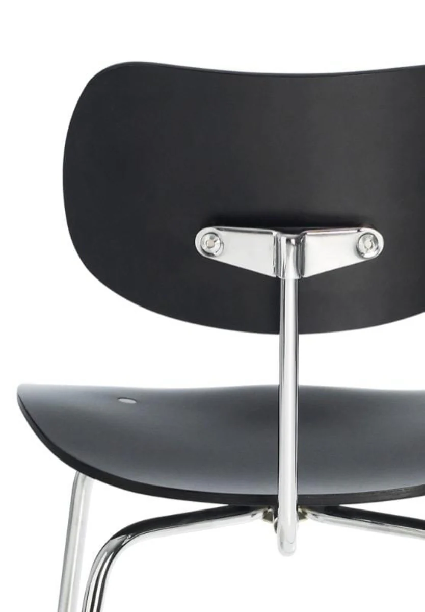 Eiermann SE 68 Dining Chair // Black - Image 3