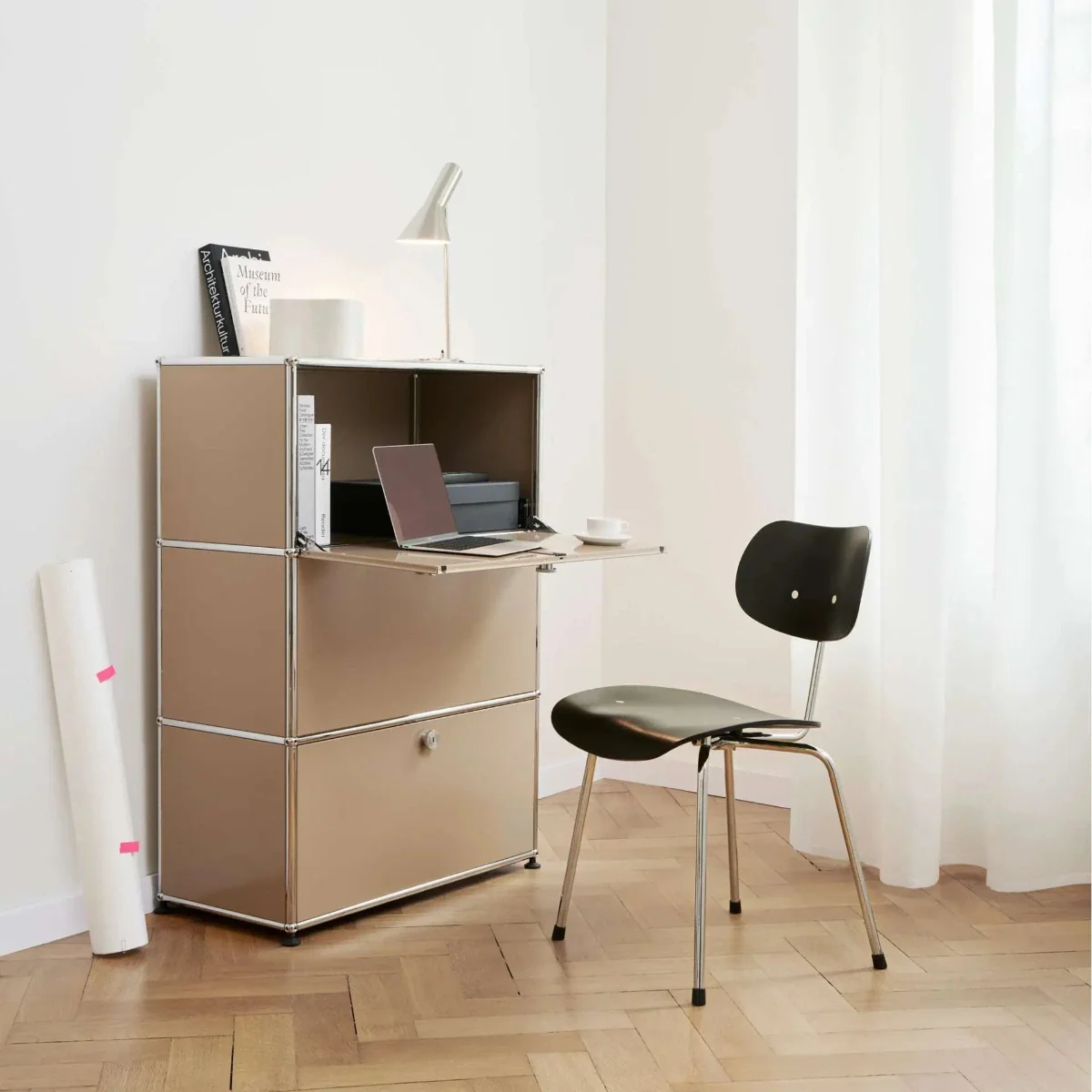 Eiermann SE 68 Dining Chair // Black - Image 6
