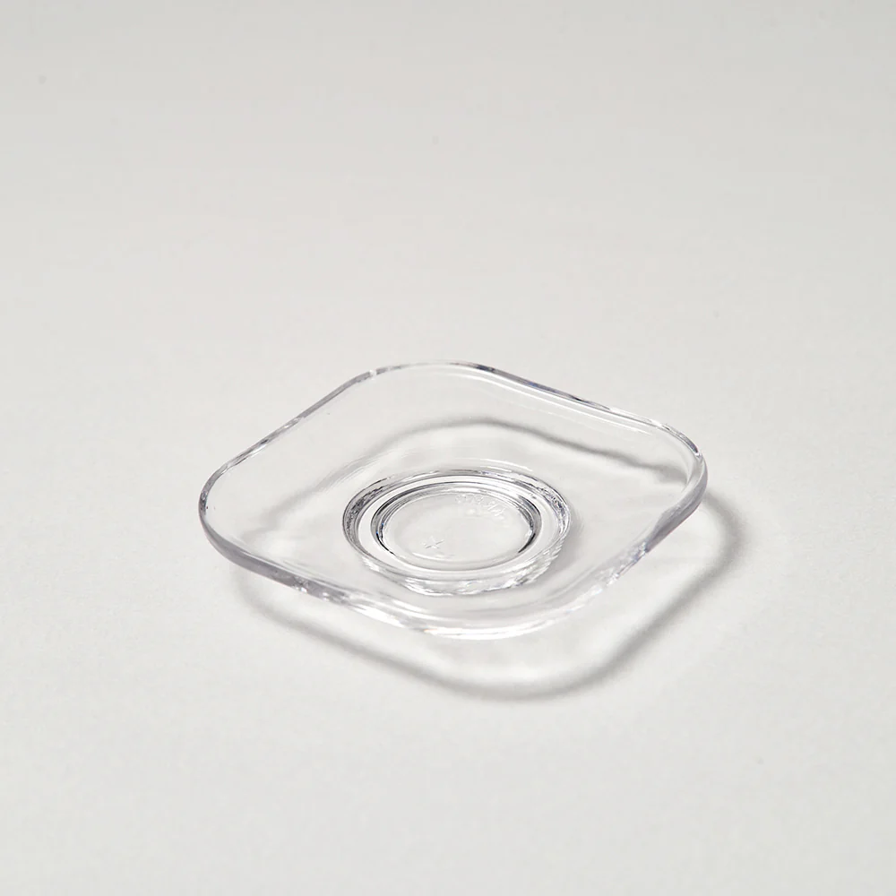 Glass Espresso Cup w. Saucer - Image 3