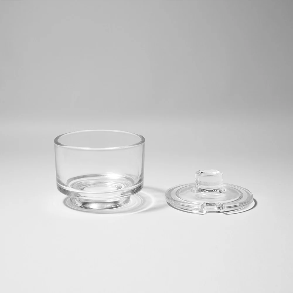 Glass Sugar Pot - Image 3