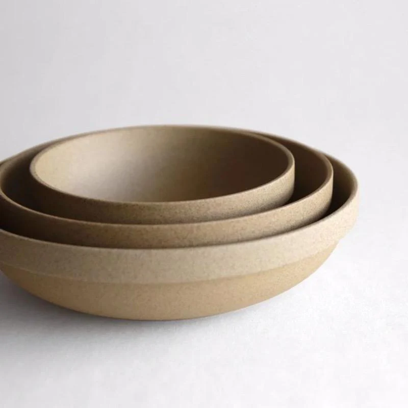 Low Round Bowl // Natural // Three Sizes