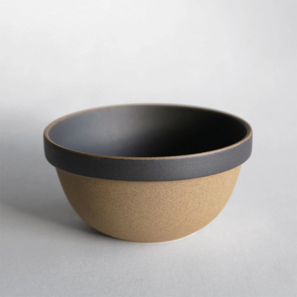 Mid-Deep Round Bowl // Black // Two Sizes