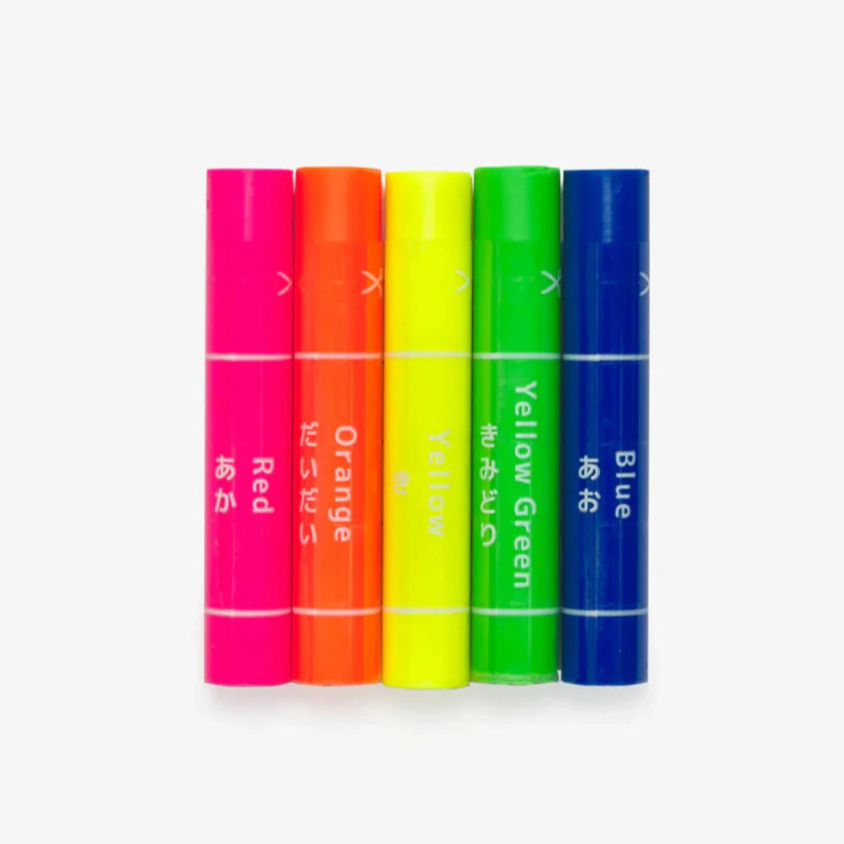 Neon Color Crayon 5 Colors Set - Image 3