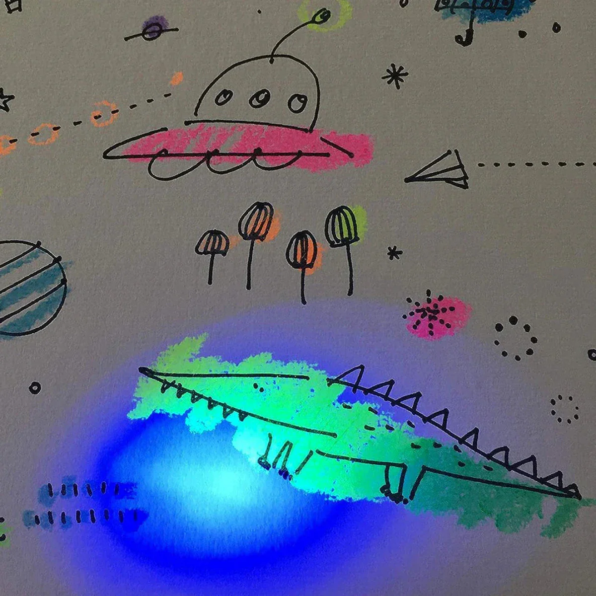 Neon Color Crayon 5 Colors Set - Image 6