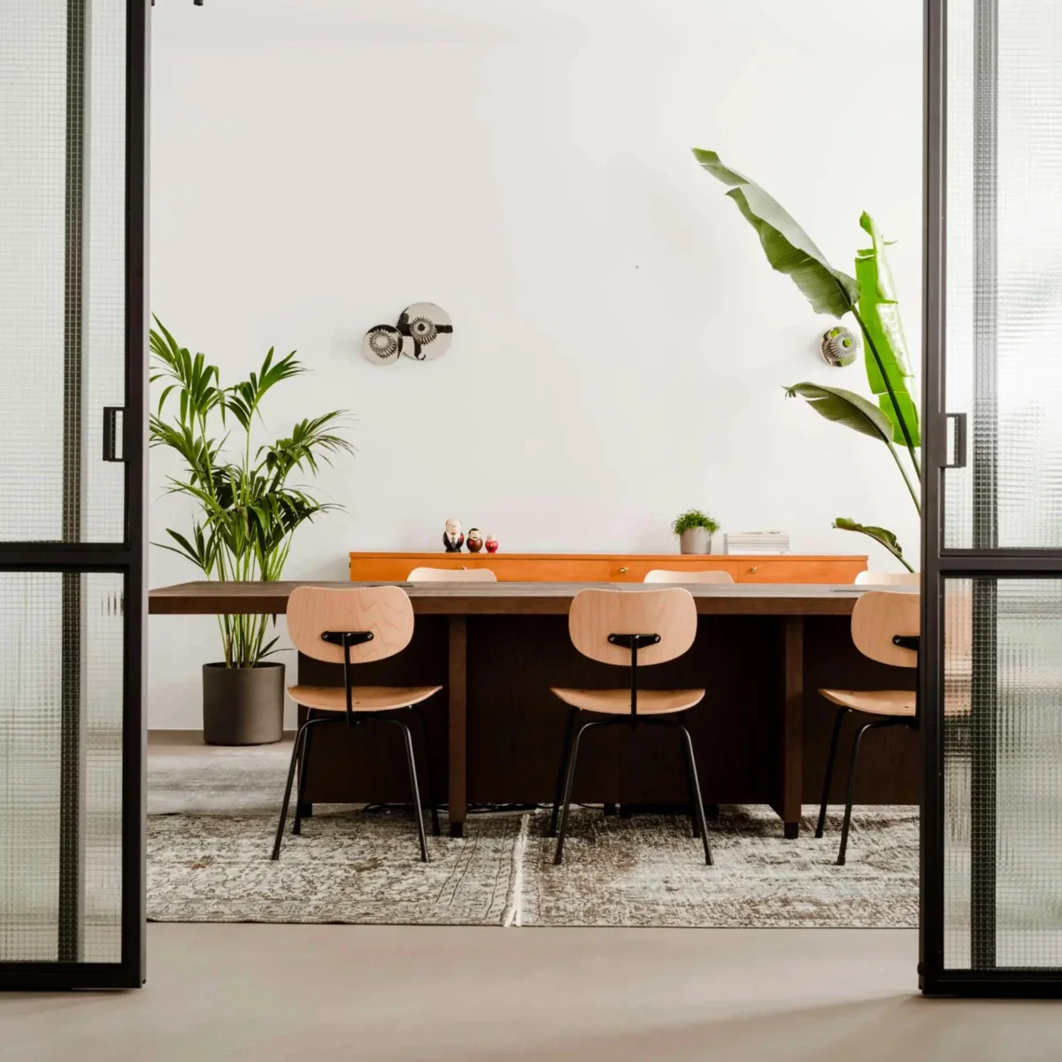 Eiermann SE 68 Dining Chair // Beech - Image 4