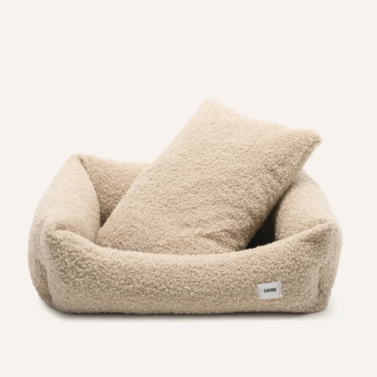 Snozy Dog Bed // Beige - Image 3