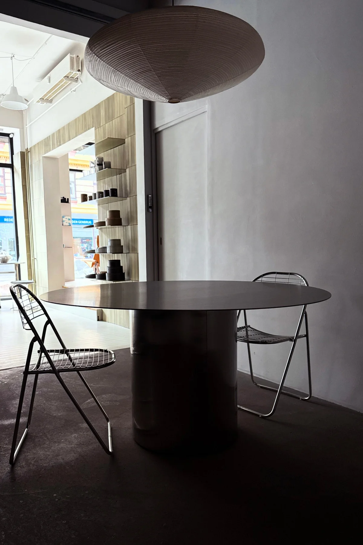 The Olga Dining Table // Stainless Steel - Image 3